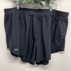 Under Armour Mesh Detail Moisture Wicking Unlined Fly By 2.0 Running Shorts 3X